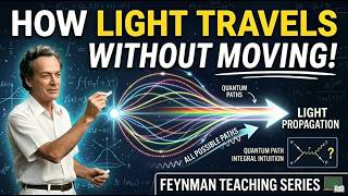 Feynman Explains  How Light Travels Without Moving