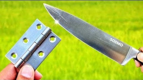 Razor sharp knife in just 1 minute this tool works like magic  🗡