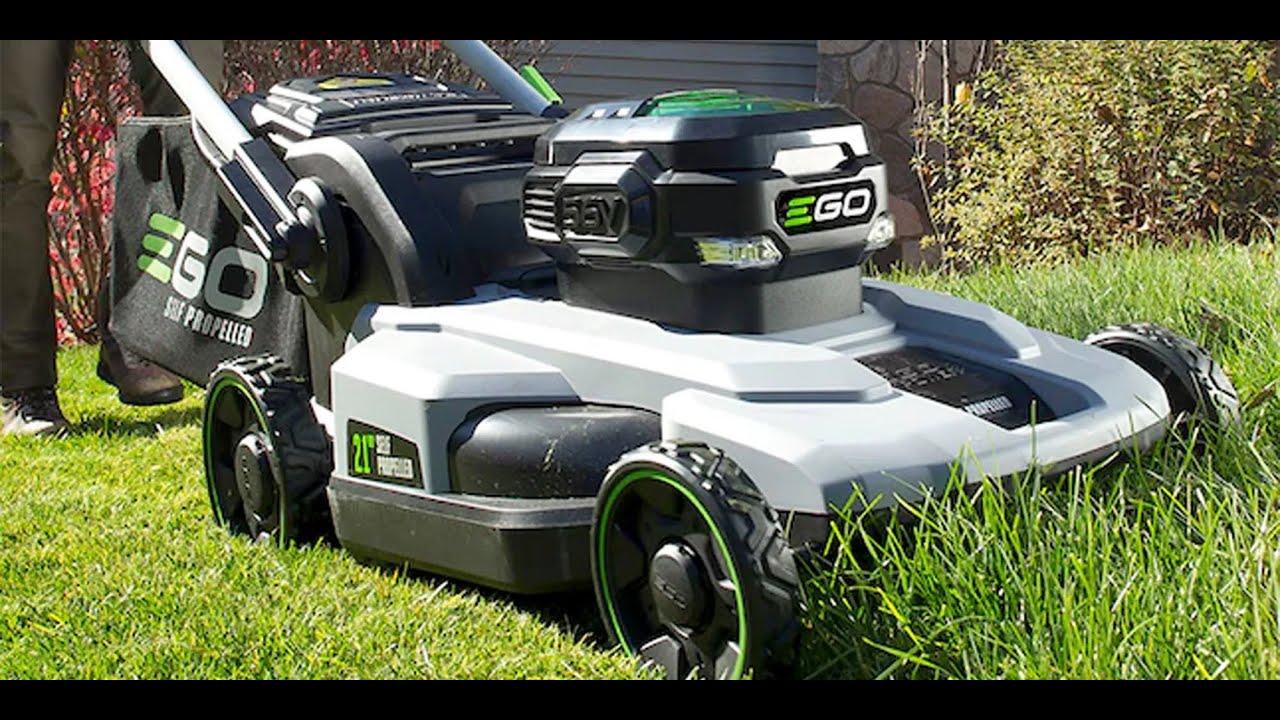 EGO Electric Lawn Mower Review YouTube