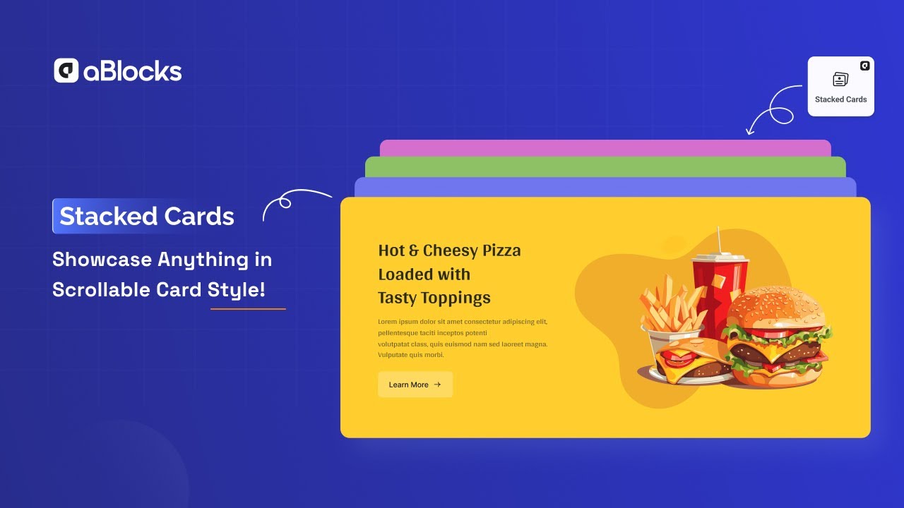 Build Stacked Card Sections in WordPress with aBlocks — Gutenberg ...