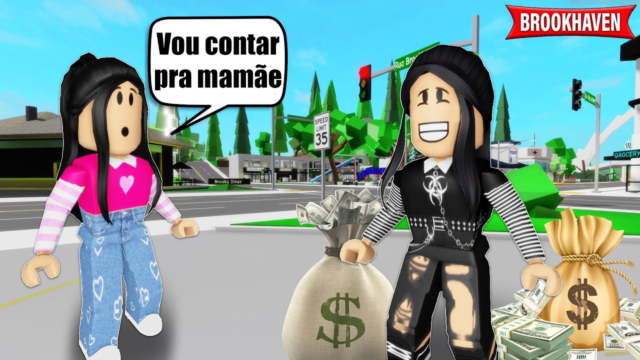 A menina fingiu ser uma boneca, Parte 4 #roblox #historinhasderoblox