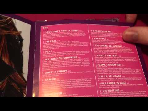 JENNIFER LOPEZ - DOUBLE PACK CD UNBOXING