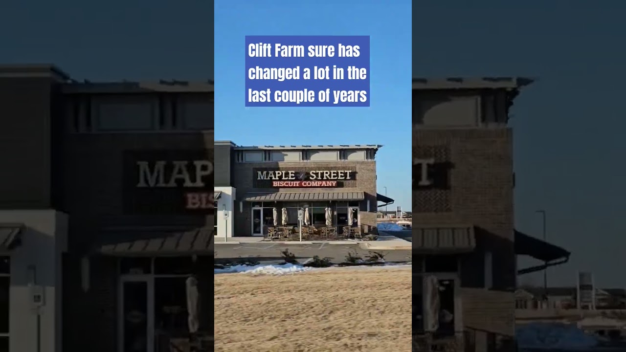 driving past Clift Farm 