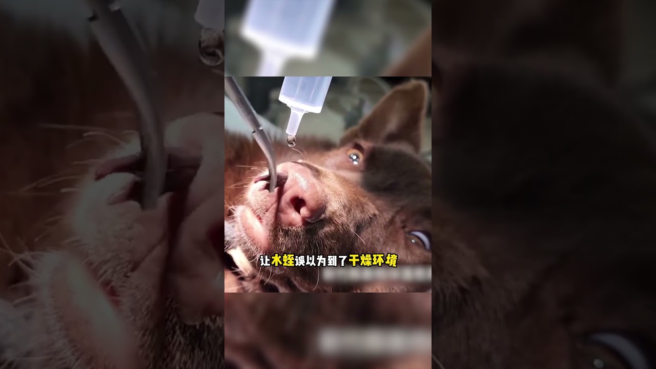 可憐的狗狗，鼻子有個奇怪的東西  #暖心 #狗狗 #感动 #救助