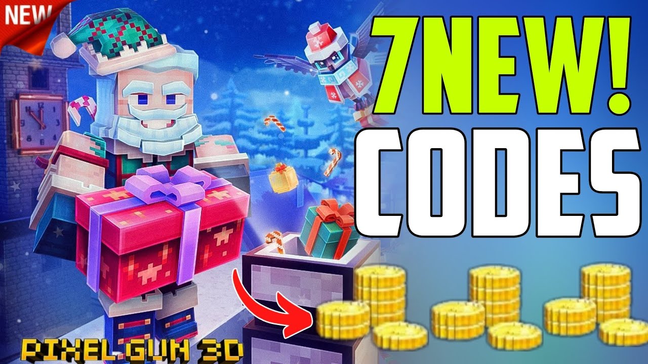 ⚠️XMAS🎄UPD⚠️ PIXEL GUN 3D CODES PROMO CODES 2023 - PIXEL GUN 3D CODES ...