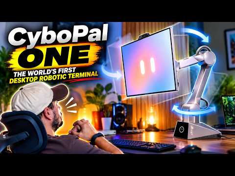 CyboPal ONE – Meet the World's First AI Robotic Desktop Terminal!