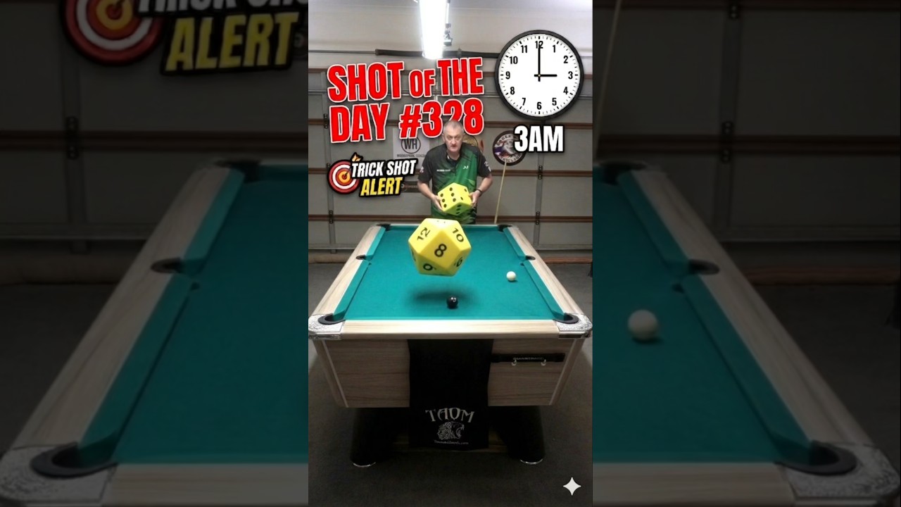 Image of video the BOOM SHAKA LAKA Shot of the Day #328 🎱#8ballpool #theroutineinstructor 21