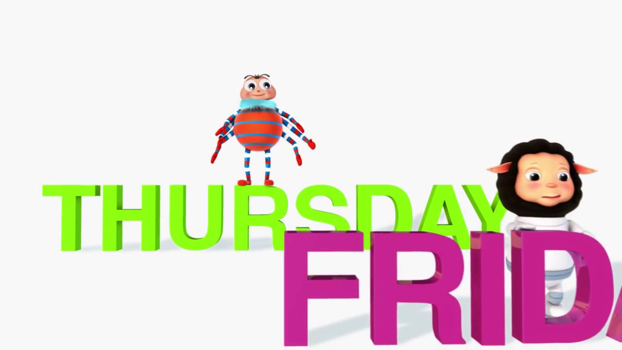 Days Of The Week Song | Nursery Rhymes | Original Song by LittleBabyBum ...