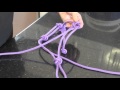 How to make a rope halter for a horse or donkey.  Easy step by step instructions. Part 1