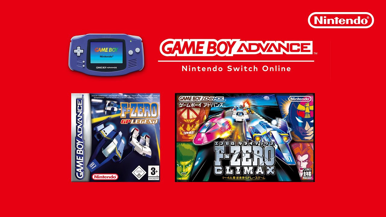 Nintendo Switch SF F-ZERO Play classic F-ZERO games with Nintendo Switch Online +