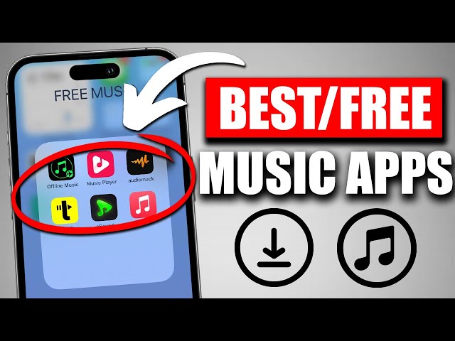 Top 3 Best FREE Music Apps For iPhone/Android (2024) - Offline Music class=
