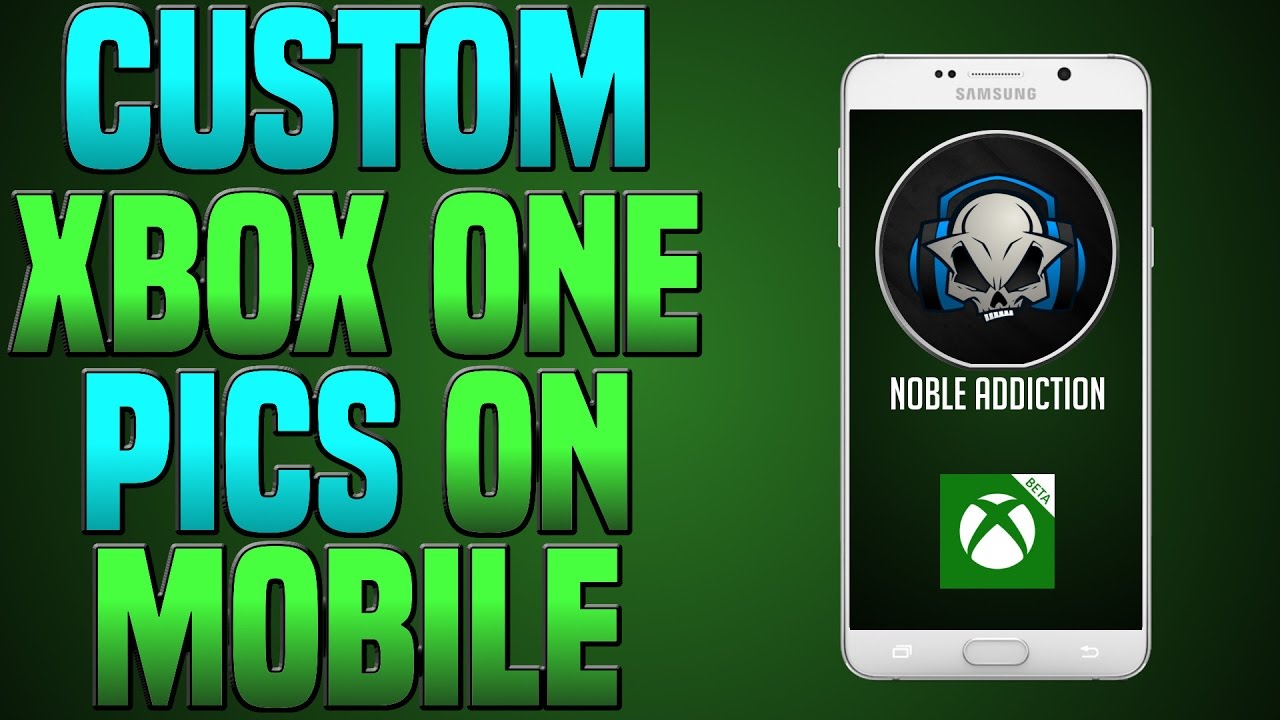 Best Fastest Way To Get Xbox One Custom Gamer Pics - YouTube