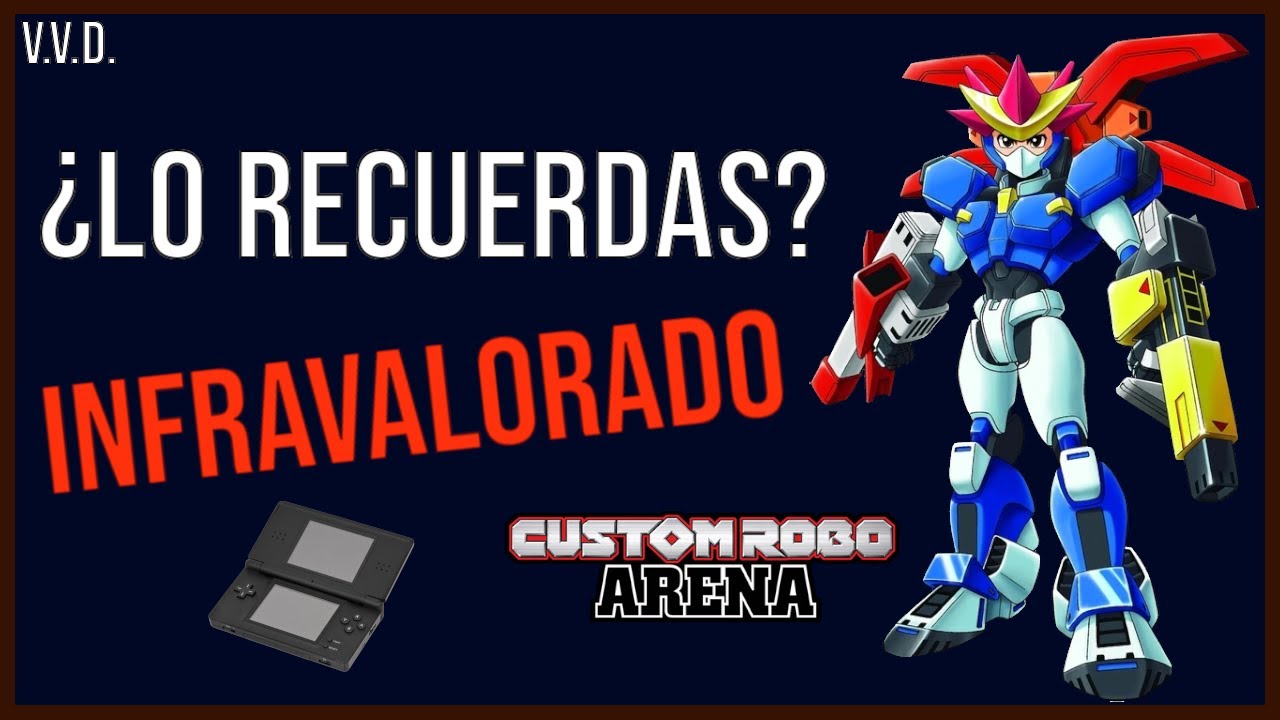 El RPG de robots olvidado de Nintendo DS | Custom Robo Arena