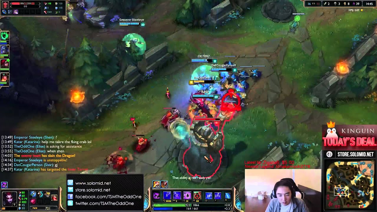 TheOddOne - Elise vs Lee Sin Jungle - League of Legends Full Game