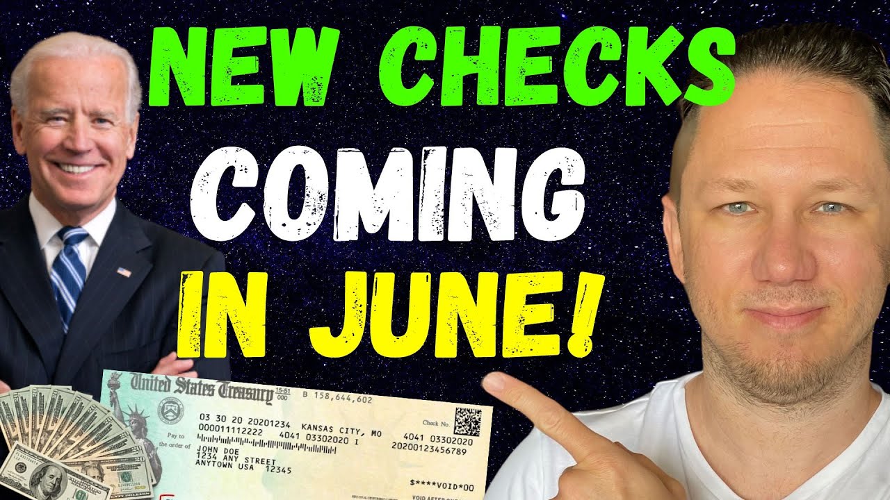 NEW STIMULUS CHECKS GOING OUT IN JUNE!! See Who Gets Them! YouTube