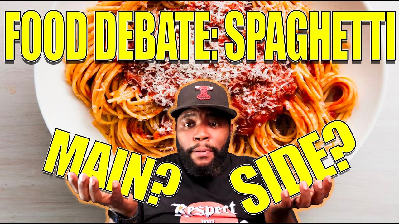 FOOD DEBATE | THIS OR THAT | IS SPAGHETTI A MAIN DISH OR SIDE? | PT.1 | BULLY BULLOCK