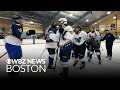 Winthrop moms lace up skates to raise money for youth hockey program