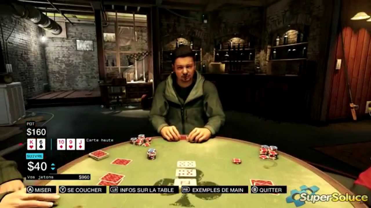 Watch Dogs - Une partie de Poker