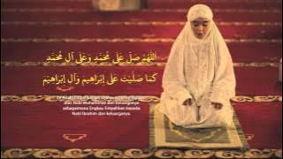 Tuntunan bacaan dan doa sholat : Sholat 3 rakaat (peraga perempuan)