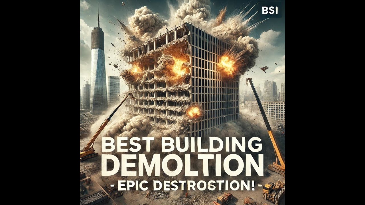 Best Building Demolition Compilation - Epic Destruction!