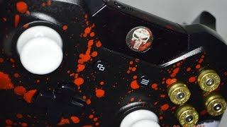 Custom Punisher Skull Xbox One Controller