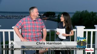 Celebrity Erin Mata interviews The Chequamegon Bay Hotel Marketing Manager Profile