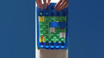 Marble Run ASMR Building Blocks #shorts