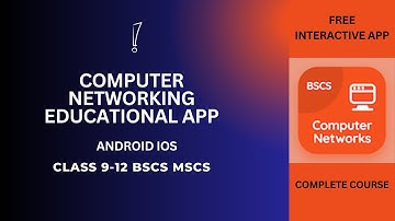 Computer Networking Educational App | Download Android iOS Apps | Class 9-12 Computer Networking App