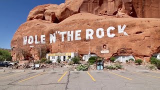 What's Inside Hole N The Rock ? Plus Finding Movie Relic In Desert
