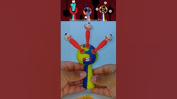 Sprunki 🎵 I Made Number Blocks 3 👁 Phase 4 👹 With Clay 🟡🔵 #sprunki 🎶