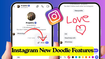 How to Use Instagram Drawing Feature in Chat (New Update) | How to Draw Doodles in DMs