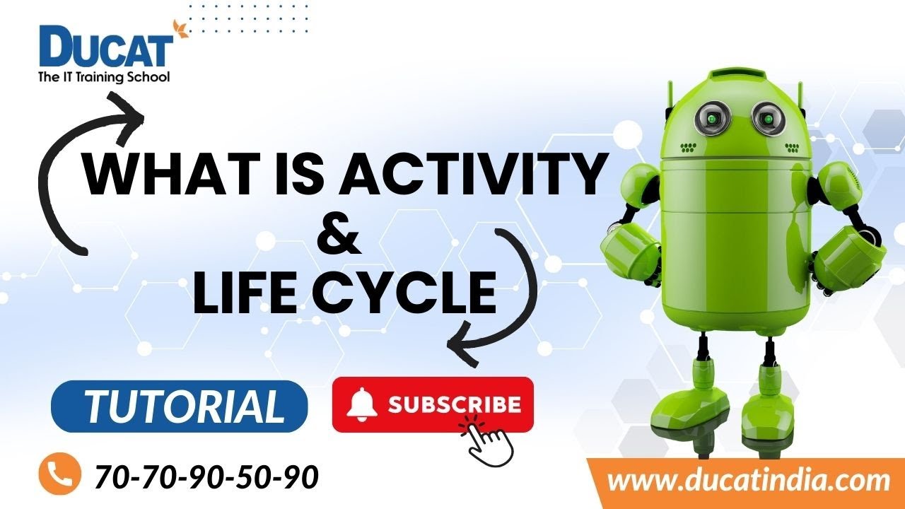 What is Activity & Life Cycle | Android Tutorial | Ducat India