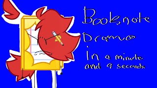 Booknote Drama In 1 Minute And 9 Seconds