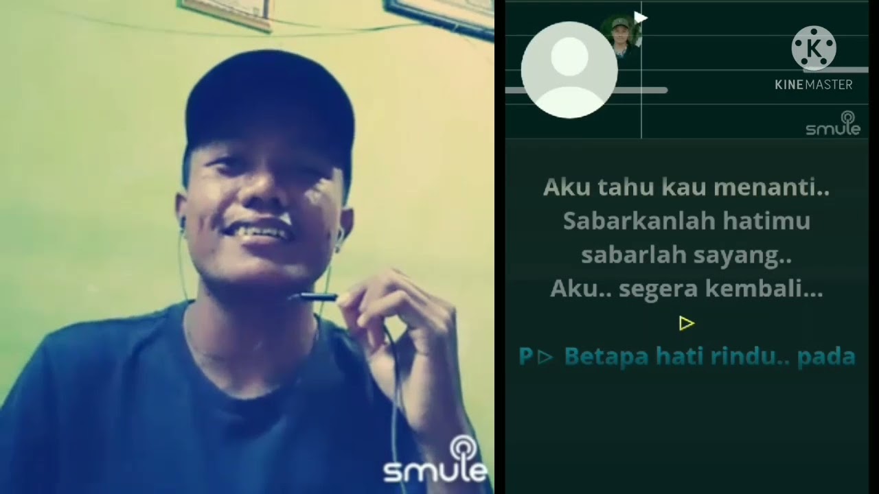 kerinduan karaoke duet smule tanpa vokal cewek langsung join 👍