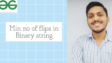 Number of flips to make binary string alternate | C++ | Strings | Love Babbar DSA Sheet