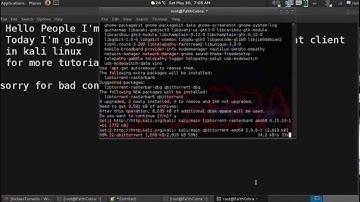 Install Torrent Client in Kali Linux