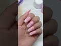 Fall in love with this soft pink French manicure 💗Elegant, glossy, and so easy to do at home