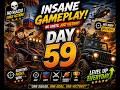 Day 59 Insane Record Break Gameplay 🔥 Hill Climb Racing High Score 🚀#HillClimbRacing #MobileGaming