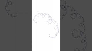 Rotation of Fractals  #art #math  #2d #design #digitalart #drawing