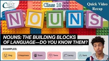 Class 10 Noun | English Olympiad | CREST Olympiads