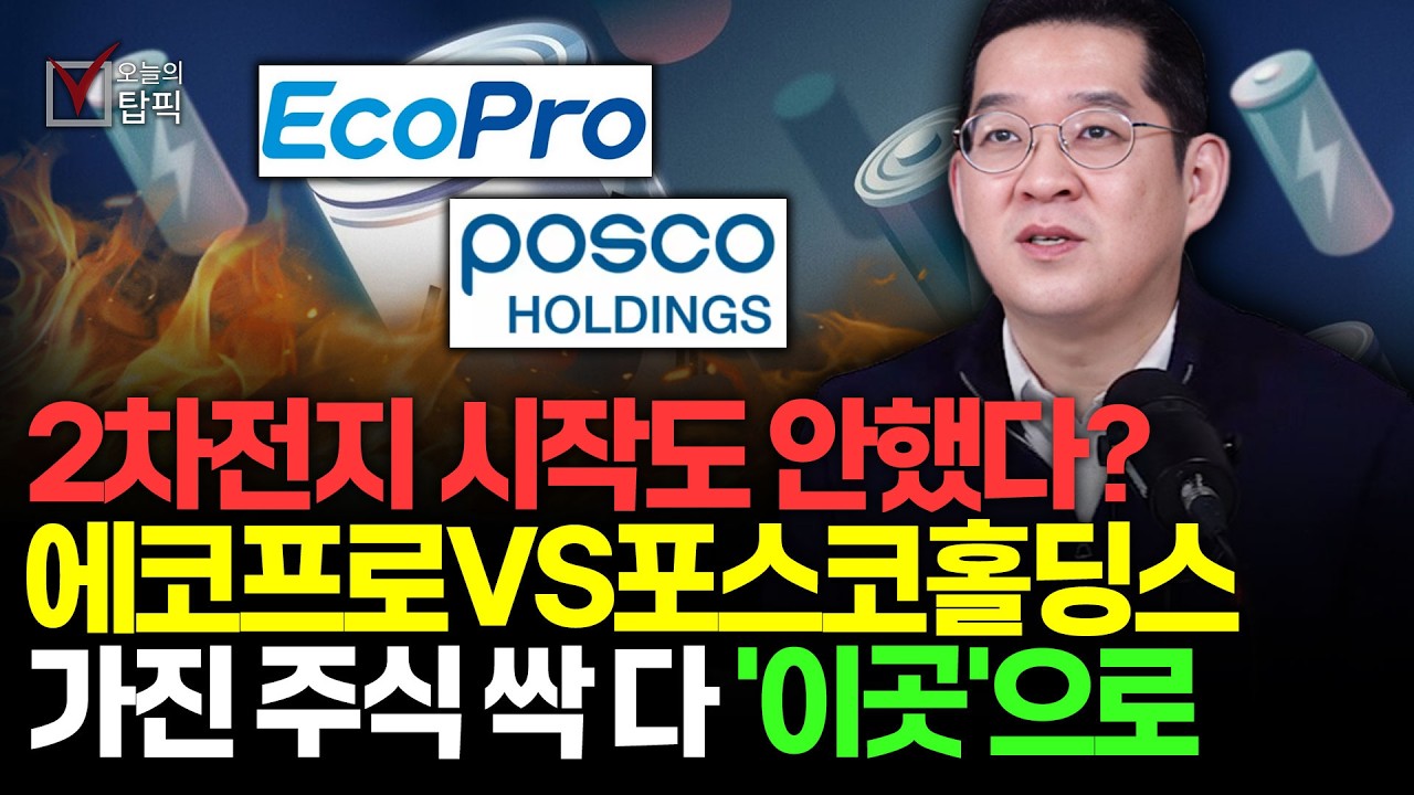2차전지 뜻밖의 호재 터질 것이다?! 포스코홀딩스 무조건 100만원 이상 갑니다 포홀과 '이 주식' 미리 사두세요ㅣ헤세드경제 김선형 대표