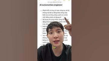 Ngành hot nhất lương cao trong ngành công nghệ It bây giờ: tự động hoá AI