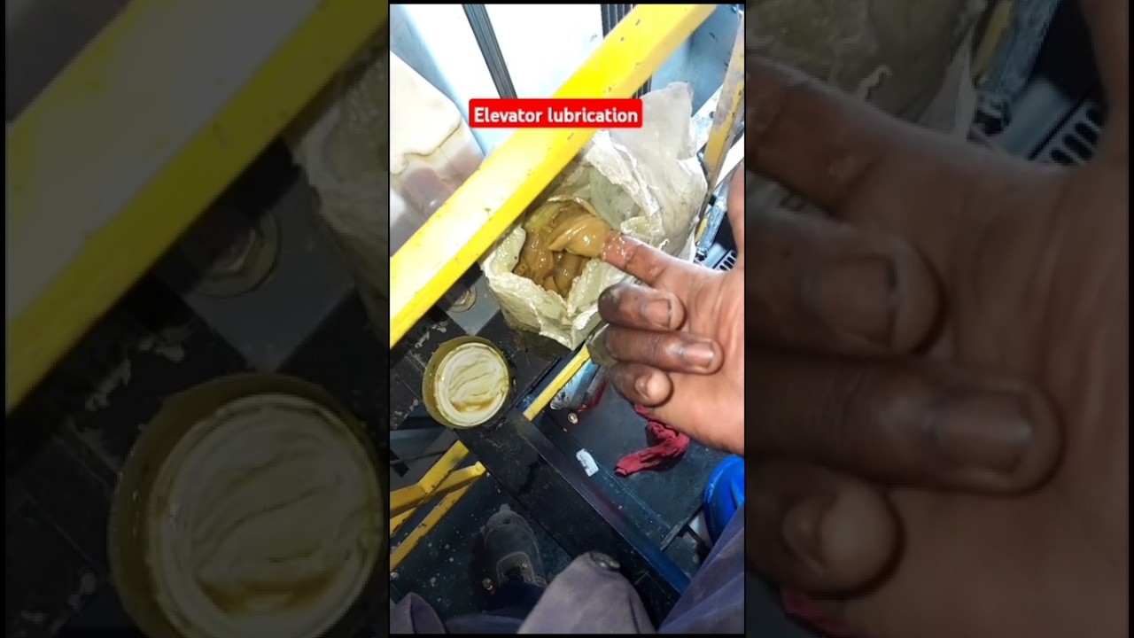 Elevator lubrication (greasing)