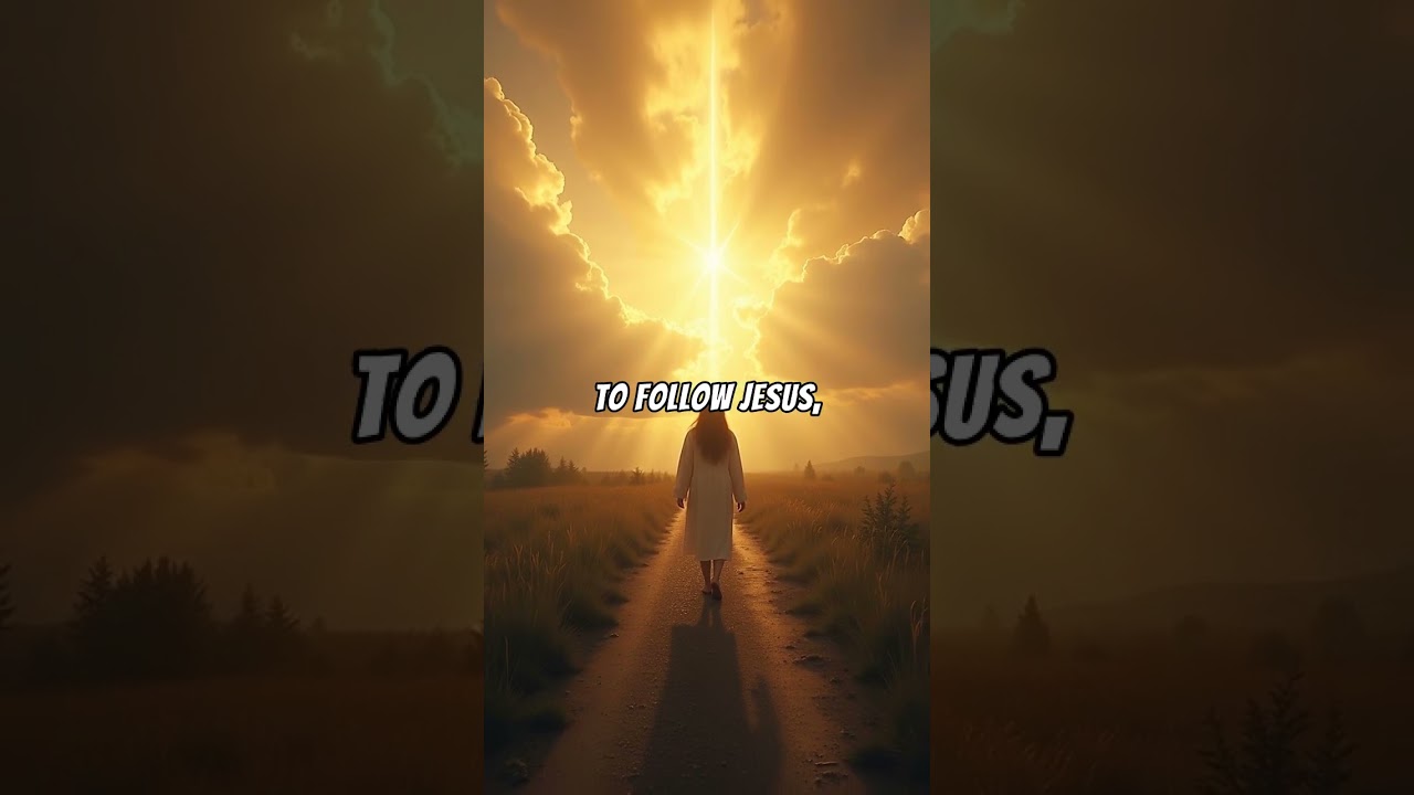 How to Follow Jesus Every Day | Luke 9:23 Explained in 60 Seconds