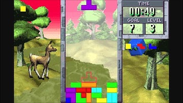 Ultra Tetris on Tetris Worlds for the Gameboy Advance
