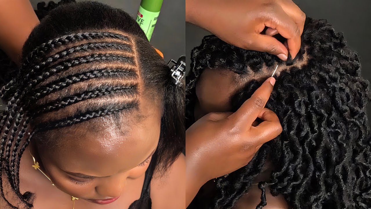 How to Fix Soft Dreadlocks with Curly Hair using NEW Crochet Hair
