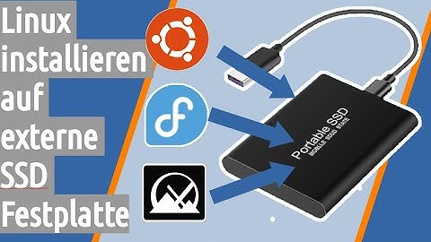 Linux auf externe SSD installieren