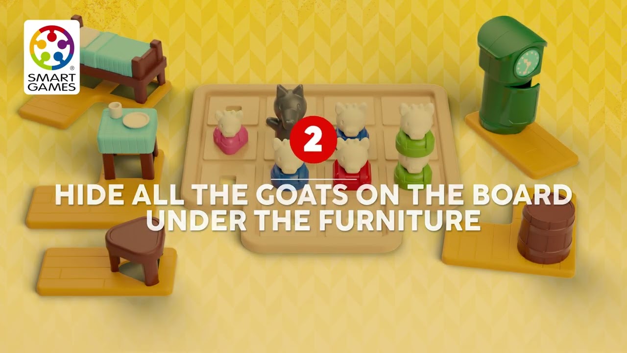How To Play SmartGames Hide and Goat Seek