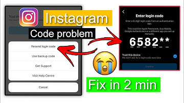 Two Factor 🔥Authentication security problem || 100% Solve Backup Code problem For Instagram 2023