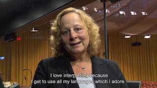 Meet interpreters working for the European Institutions